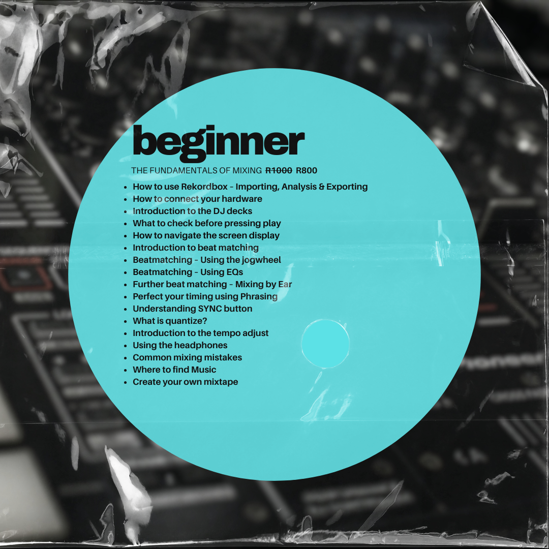 DJ Course - Beginner Level