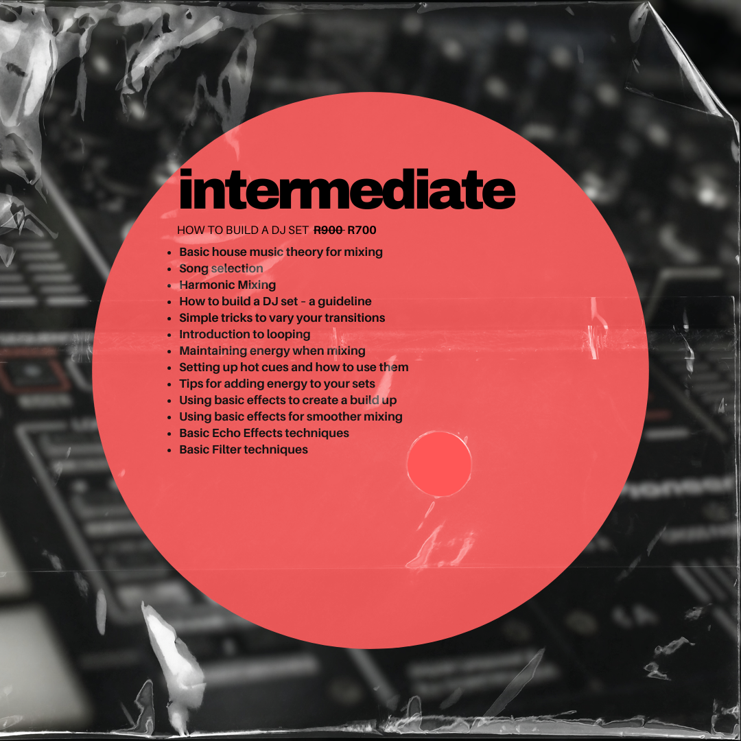 DJ Course - Intermediate Level